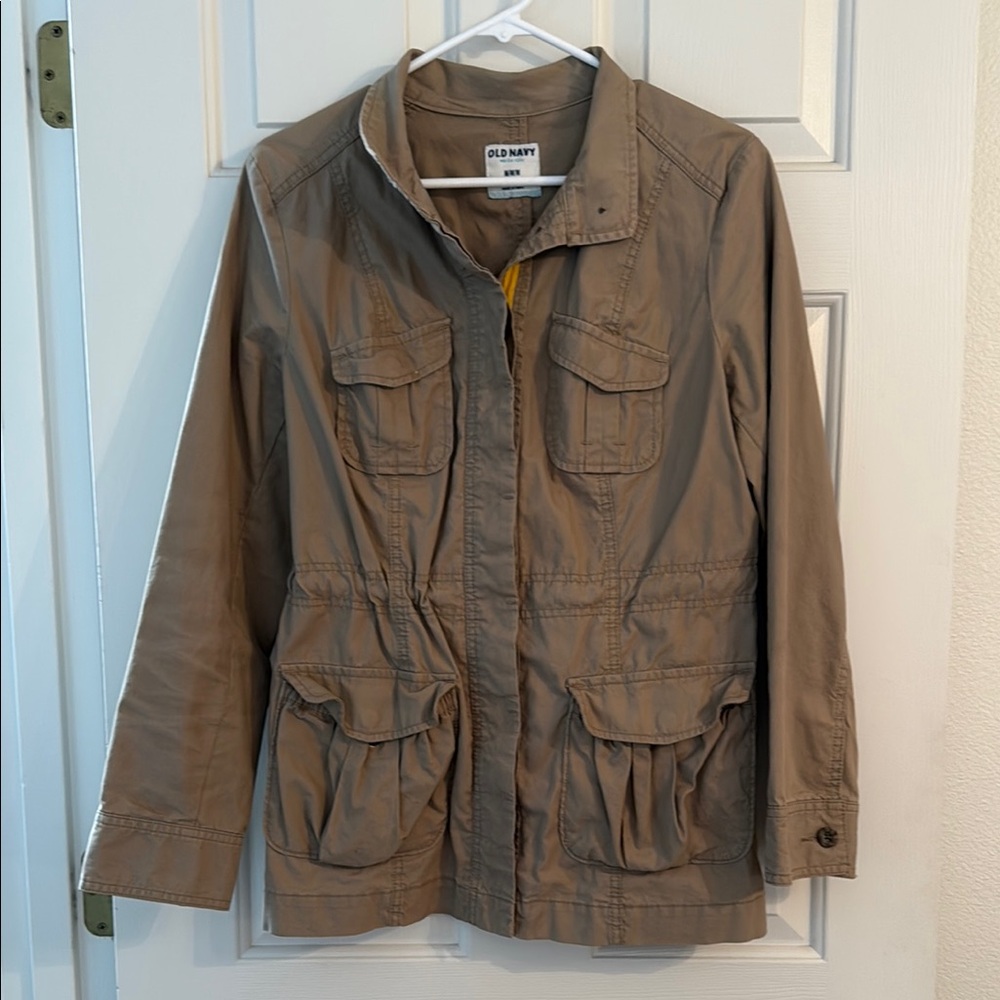 Old Navy Tan Utility Jacket